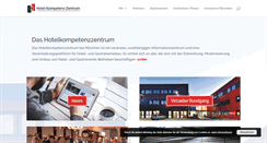 Desktop Screenshot of hotelkompetenzzentrum.de